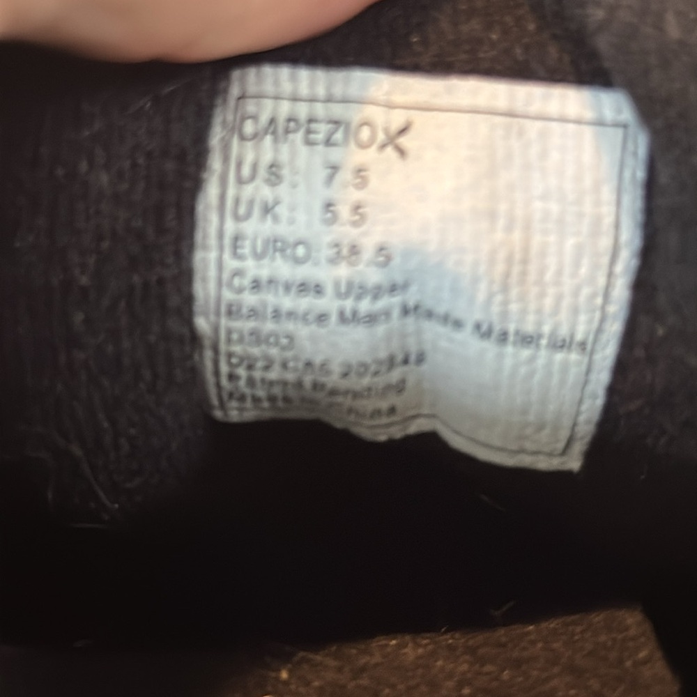 Capezio Black Athletic Shoes - Picture 8 of 9